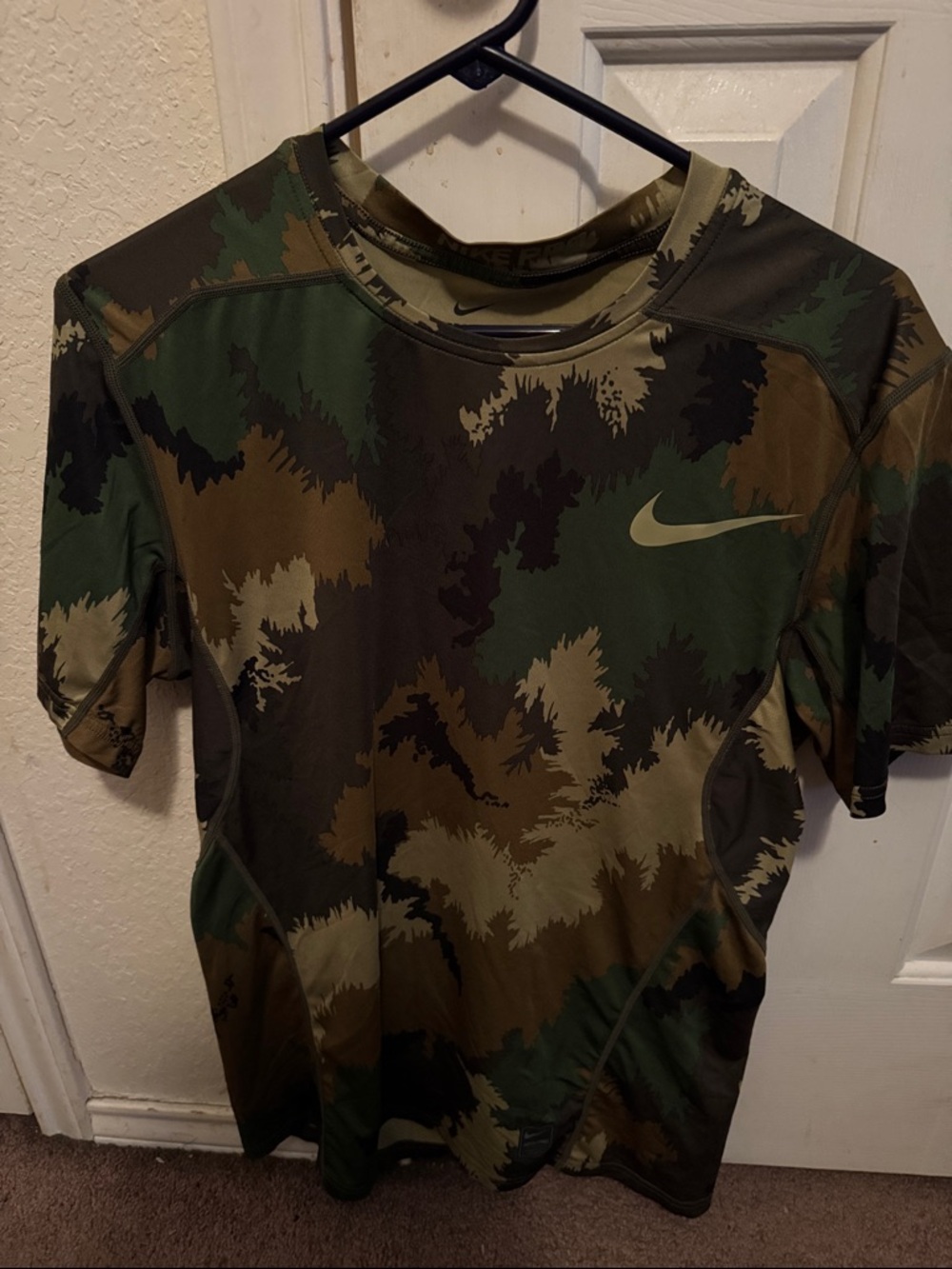 Nike-Pro Camo Combat Shirt